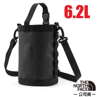 【美國 The North Face】背提兩用隨身側揹包 6.2L 斜揹包 單肩包 水桶包 手提袋/星際黑 8DJP