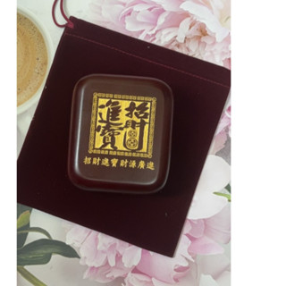 漢堡盒 公司章收納木盒 印章收納 裝印章 印章木盒 大小章木盒 裝大小章 印章木盒