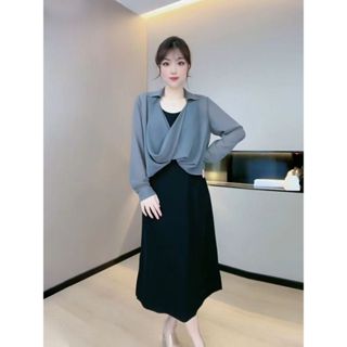 佰分佰/100kg內可穿/大尺碼女裝/高階感雪紡襯衫/設計感/防曬衫上衣/夏裝新款/長袖/女生上衣