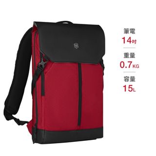 VICTORINOX 瑞士維氏Altmont Original 14吋掀蓋式後揹包-紅 (610224)