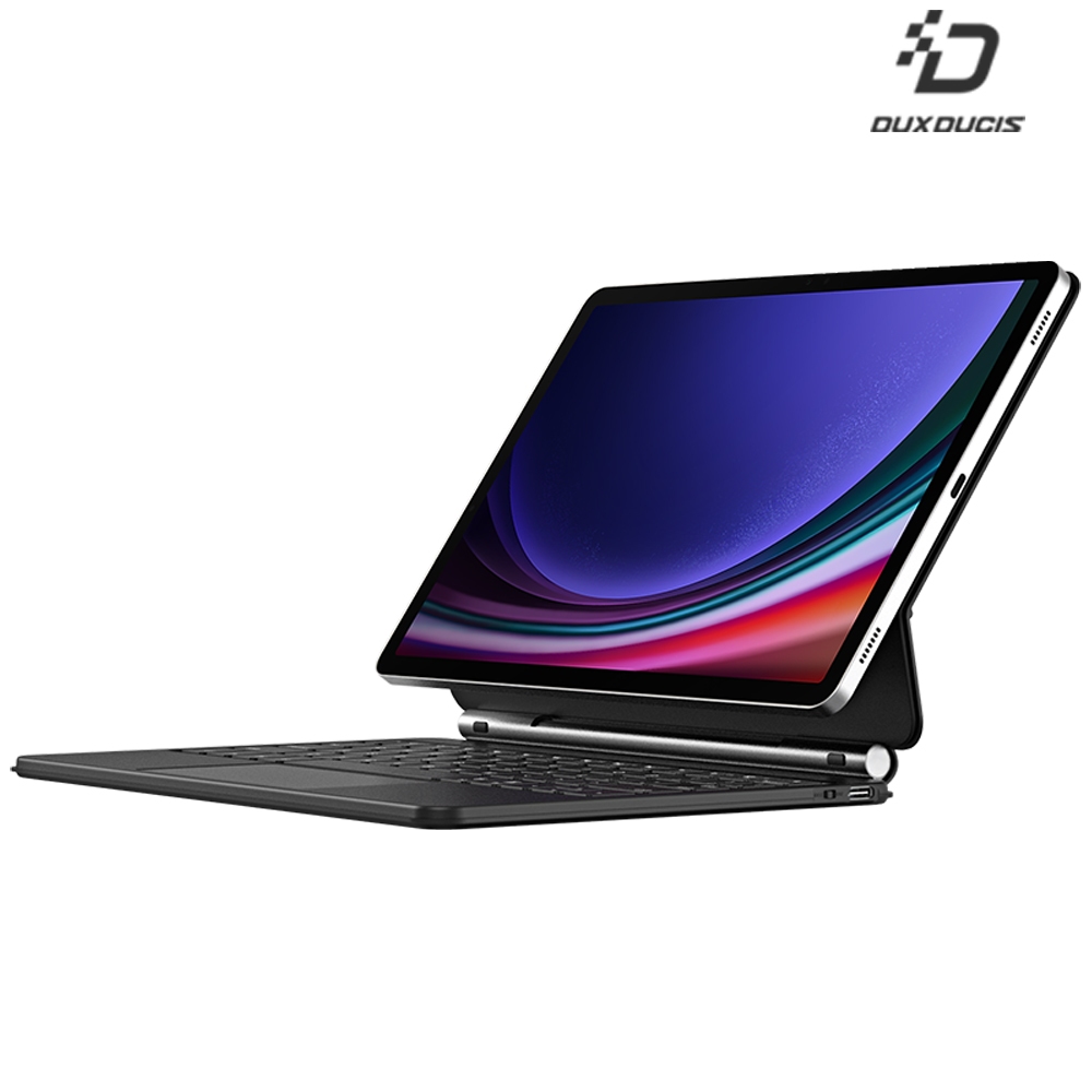 SAMSUNG Tab S10FE/S9FE/S9/S8/S7 DK 鍵盤(MK磁吸版)磁吸懸浮支架+實體鍵盤