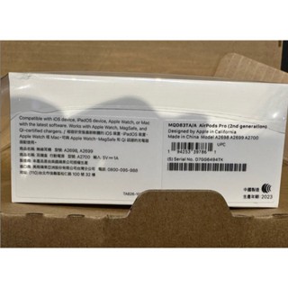 二手 APPLE AirPods Pro 2 第2代 USB-C TypeC充電 MagSafe 充電盒