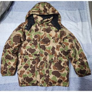9成新 大童 polo Ralph Lauren 羽絨衣 二戰迷彩 尺寸10-12