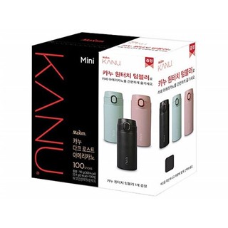 韓國 MAXIM KANU 不鏽鋼保溫瓶350ml 黑色一個（全新 絕版 限量 咖啡 保溫杯 孔劉 Korea）