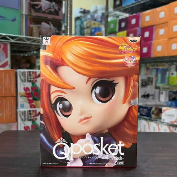 🌀日版客🌀 日版 金證 光之美少女 Qposket 美墨渚 Cure Black 黑天使 景品 公仔