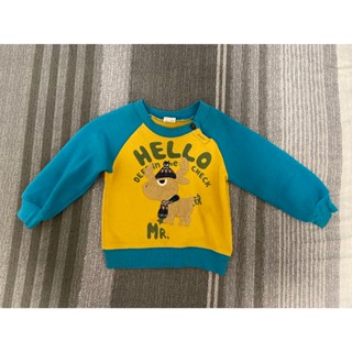 【二手】 藍色 8 兒童 幼兒 春 秋 長袖 衣服 上衣