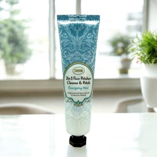 SABON 二合一臉部純淨磨砂膏-薄荷_60ml(條裝)[公司貨]