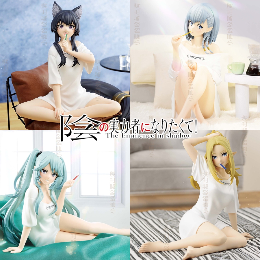 🌠喜樣子🌠 我想成為影之強者 日版 Relax time 貝塔 阿爾法 伊普西龍 戴爾塔 景品 公仔 模型