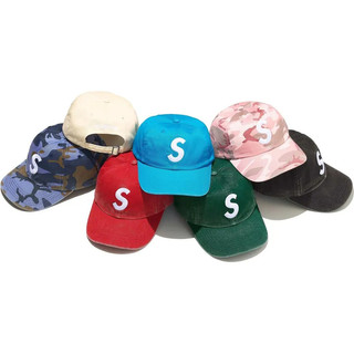 【日貨代購CITY】2025SS SUPREME Pigment Coated S Logo 6-Panel 老帽 帽子