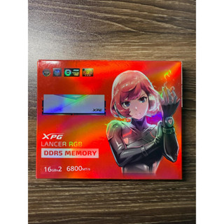 威剛 XPG LANCER RGB DDR5 6800 16Gx2 白