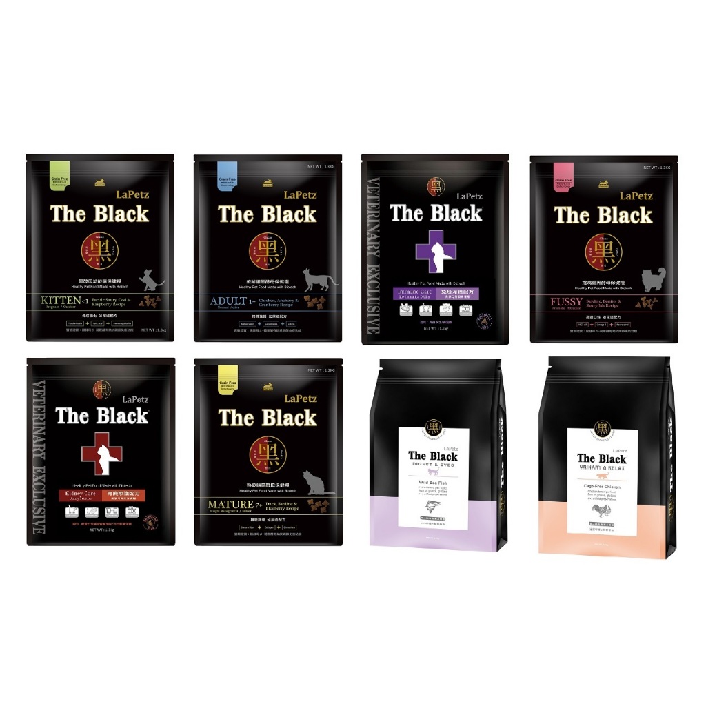 LaPetz 樂倍 黑酵母 無穀貓飼料 單一蛋白/腎臟/泌尿保健系列
