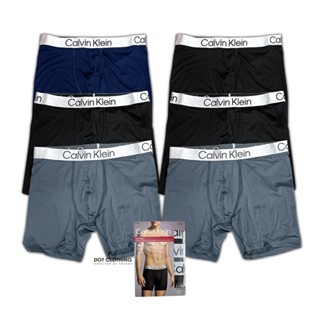 Calvin Klein 極細纖維 Microfiber 吸濕排汗 彈性 四角褲 內褲 三件組 CK內褲 DOT聚點
