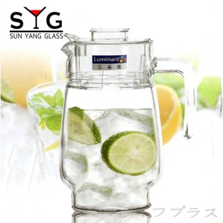 Luminarc 樂美雅玻璃冷熱水壺/果汁壺/(1600cc)型號DS-B1612[全新商品]
