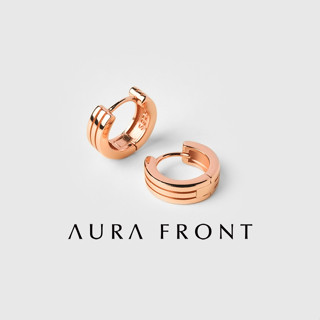 【Aura Front】Track耳環 S925純銀 臺灣現貨 禮盒包
