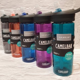 美國 Camelbak eddy+ 600ml 兒童 角落生物 多水吸管水瓶 運動 贈海綿清潔刷