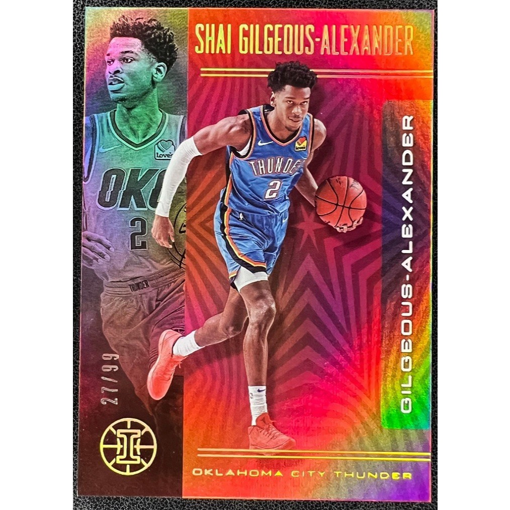 球員卡 SGA Shai Gilgeous Alexander 2019-20 Illusions Red 限量99