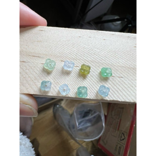 《pei nung私藏翡翠》天然翡翠.緬甸翡翠.精品迷你小桂花.5mm(DIY小物件）冰綠.白冰.秋香綠甜果綠.飄花.