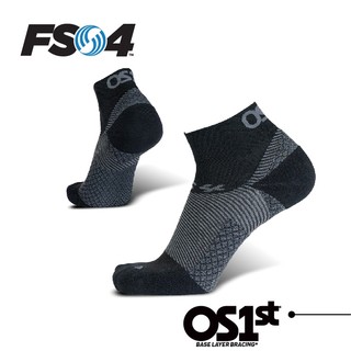 【OS1st】 FS4高性能足弓襪(中筒) 4段式分割槽壓力 足弓支撐 排汗透氣 美國研發 台灣製造