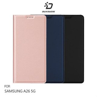DUX DUCIS SAMSUNG 三星 Galaxy A26 5G SKIN Pro 皮套 側翻皮套 插卡 可立 保護