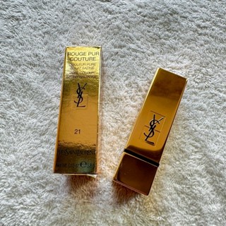 📢即期品 隨便賣! YSL 奢華緞面唇膏3.8g #21 全新 效期:2023.11