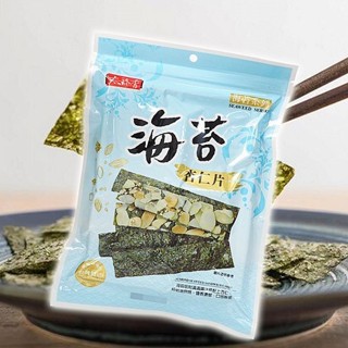 太珍香 海苔杏仁片(36g) 杏仁海苔片 海苔片 海苔 烤海苔 酥脆海苔 海苔酥 零食【小三美日】ds025656
