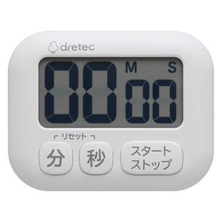 ★樂購屋★全新現貨 DRETEC 日本 3按鍵計時器 大螢幕 可正倒數計時 重複計時 T-623WT