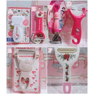 ♥小玫瑰日本精品♥ 現貨 Hello Kitty 公主系列 玫瑰花 刨刀 水果刨刀 削皮刀~8