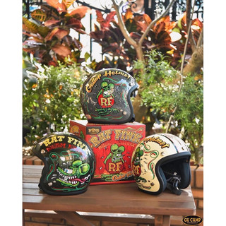 (I LOVE樂多) GALLOP X RAT FINK 老鼠芬克 聯名限定安全帽 3/4安全帽 三色 S~XXL可選購