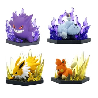 【日本 TAKARA TOMY 】 Pokémon 寶可夢 幽靈與電屬性篇 公仔 扭蛋 轉蛋 耿鬼 墓仔狗 雷伊布 布撥