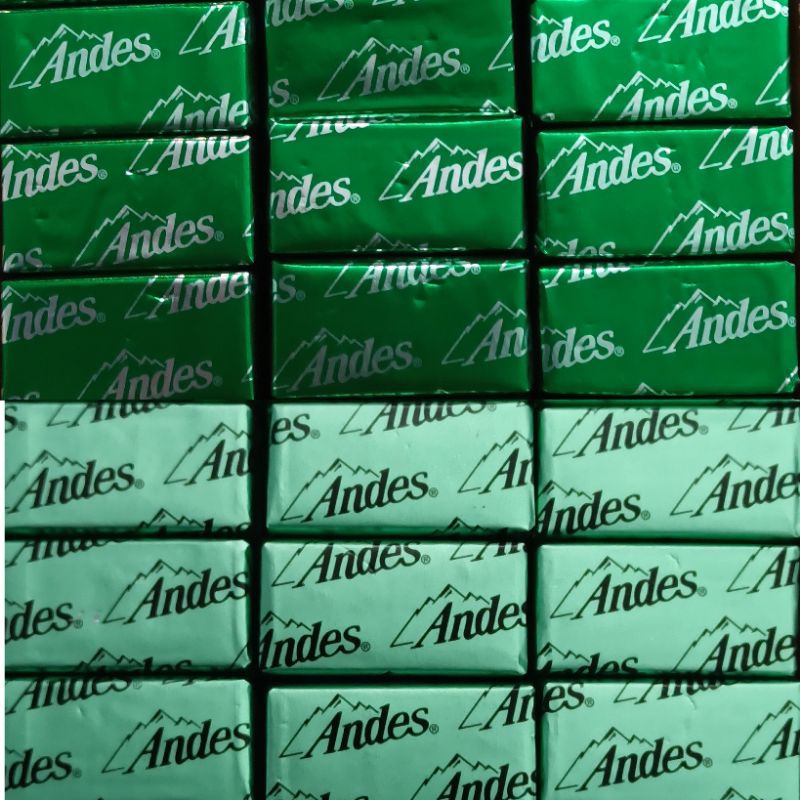 現貨 Andes 安迪士 單薄荷可可薄片  雙薄荷可可薄片 巧克力片 可可薄片 雙薄荷巧克力