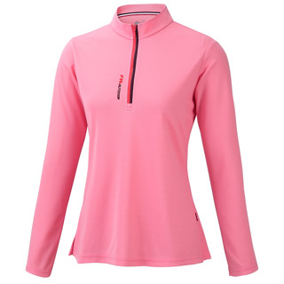 【FIT 維特】女Coolmax立領長袖排汗衣PS2102/春夏薄款/吸溼排汗快乾/防曬衣/登山旅遊/野雁戶外