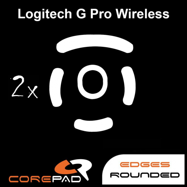 德國 Corepad ｜ Logitech G PRO 2 Lightspeed (非GPX鼠)｜鼠貼 滑鼠腳貼 GPW