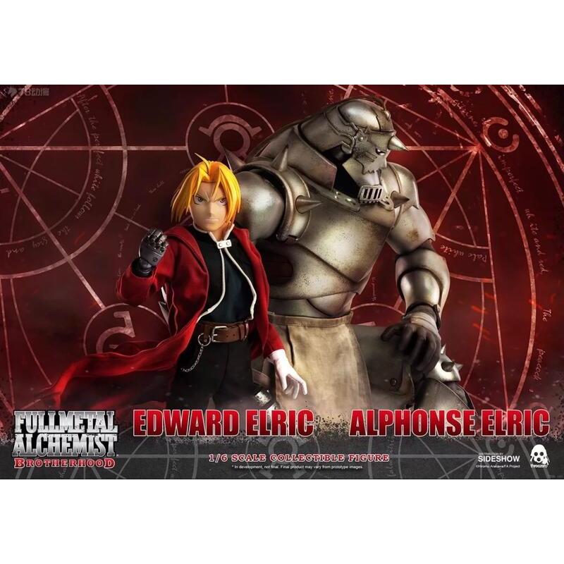 【樂玩具】現貨 ThreeZero 鋼之鍊金術師 阿爾馮斯 & 愛德華 1/6 兄弟套裝雙入組 限定