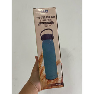 DECO 小麥手機架玻璃瓶 玻璃瓶 玻璃水杯 玻璃水壺