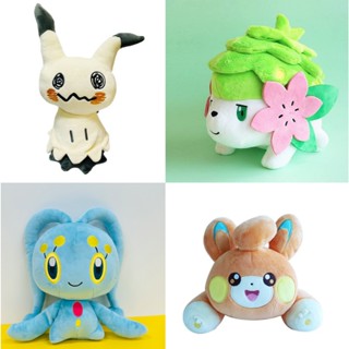 韓國正版授權神奇寶貝 精靈寶可夢Pokemon 謝米 瑪納霏 布撥 謎擬Q 經典娃娃 25公分高