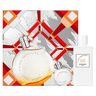 HERMES Merveilles 愛馬仕 橘採星光 香水禮盒 (淡香水50ml+乳液40ml+小香 7.5ml)