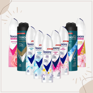 【Rexona 蕊娜】制汗爽身噴霧／男士專用135ml｜72小時長效制汗 溫和不刺激 清新乾爽 DS021542