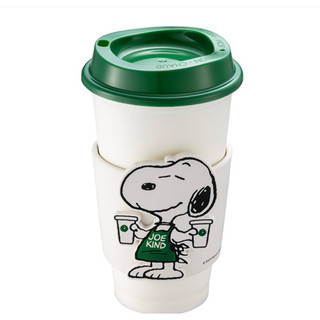 星巴克聯名SNOOPY隨行杯+杯套