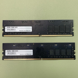 [發光] DDR4 8G 2666（開XMP 3200）桌上型記憶體