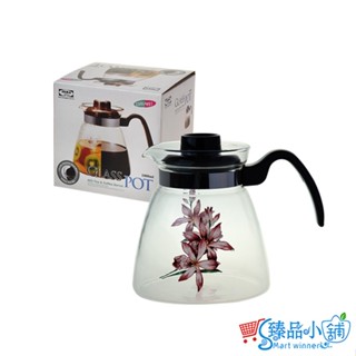耐熱玻璃兩用壺 可直火 耐熱壺 1000ml 茶壺 茶具 沖茶器具 臻品小舖 A03