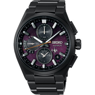 SEIKO 精工 黑標 Astron 限量夜櫻 GPS衛星定位 鈦金屬太陽能錶 SSH171J1／5X83-0AL0SD