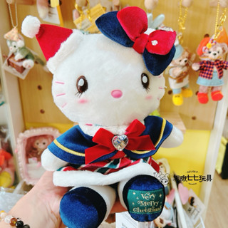 【妮啾七七】現貨免運 大阪環球影城Kitty聖誕限定娃娃 凱蒂貓 三麗鷗 sanrio日本代購