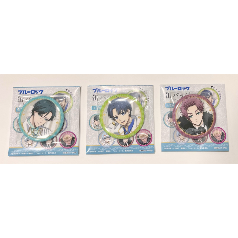 藍色監獄 bluelock 玉座 騎士 糸師凜 潔世一 糸師冴 糸師兄弟 徽章 圓徽 官方正版 現貨 動漫周邊
