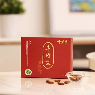 【仲安家】Antromax®牛樟芝菌絲體膠囊 60顆/盒｜小綠人護肝認證｜8張專利｜