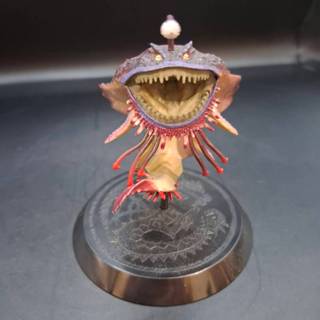 魔物獵人 燈魚龍圓盤 模型公仔 盒玩 怪物獵人 艾路貓 DXF 生態圖鑑 一番賞 monster hunter