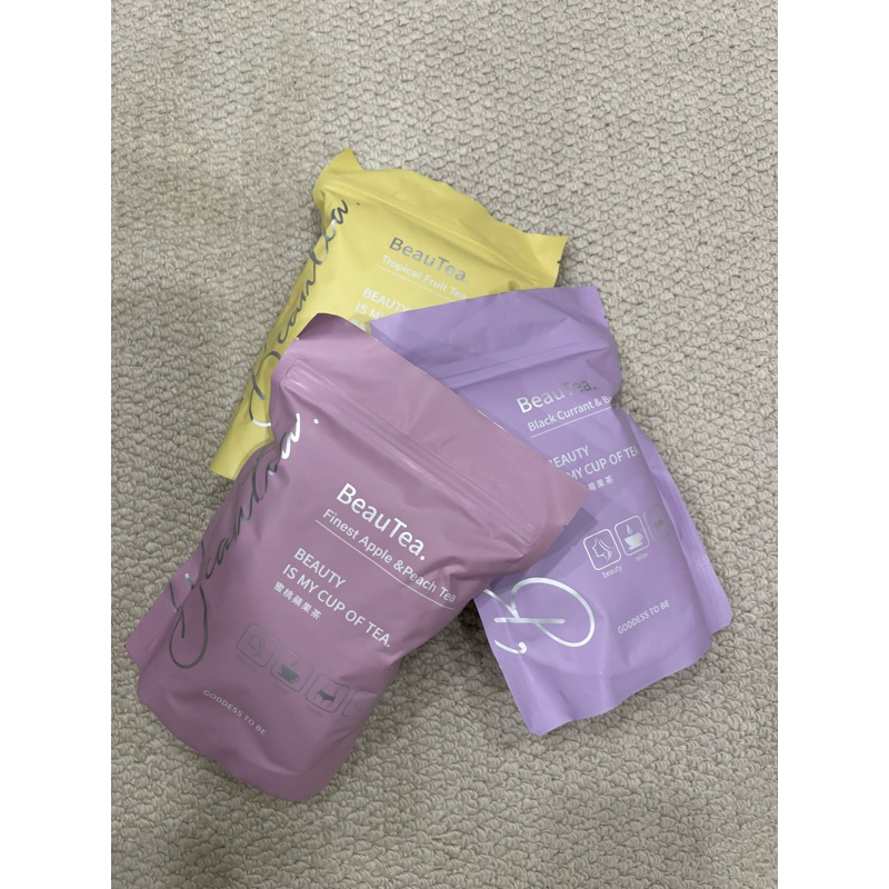 特價 現貨 出清 限量口味 BeauTea 蜜桃蘋果茶 蜜桃茶 黑醋栗莓果茶 熱帶水果茶