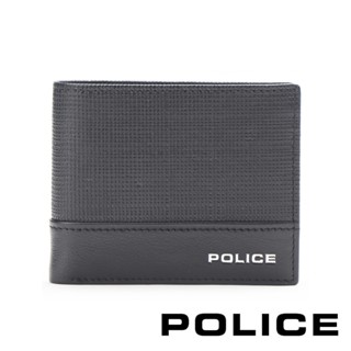 【POLICE】頂級 小牛皮 7卡1零錢袋 男用皮夾 男用 短夾 (飛利浦系列 全新 專櫃 展示品)【限量2折】