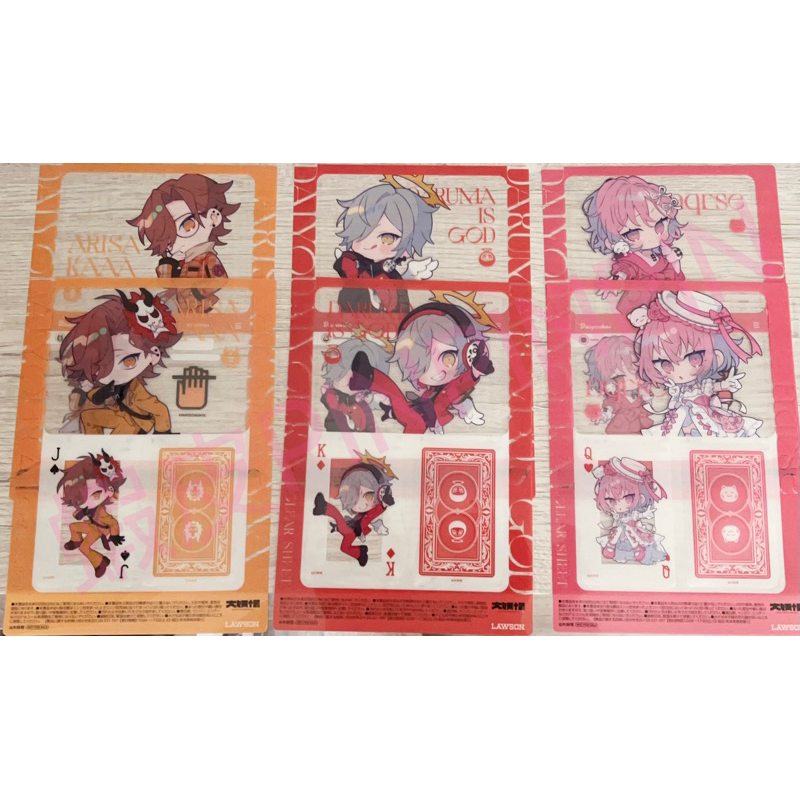 日本Lawson 羅森 大妖怪透卡組 nqrse Daruma Arisakaaa