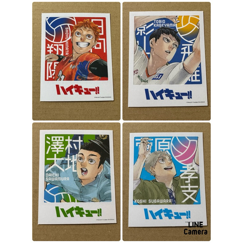 排球少年照片卡第3弾。日向翔陽。澤村大地