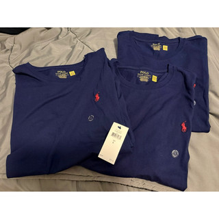 POLO RALPH LAUREN TEE 深藍色 紅小馬(classic fit) LOGO M號